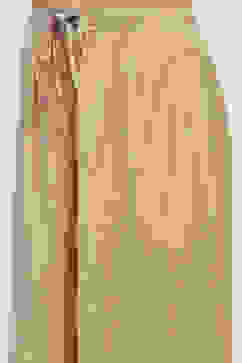 Gold-Toned Solid Flared Palazzos image number 1