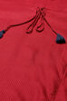 Red LIVA Straight Kurta image number 1