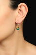 Golden Metal Brass Earrings image number 0