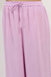 Lavender Polyester Palazzos image number 1