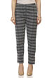 Black Cotton Slim Pants image number 0