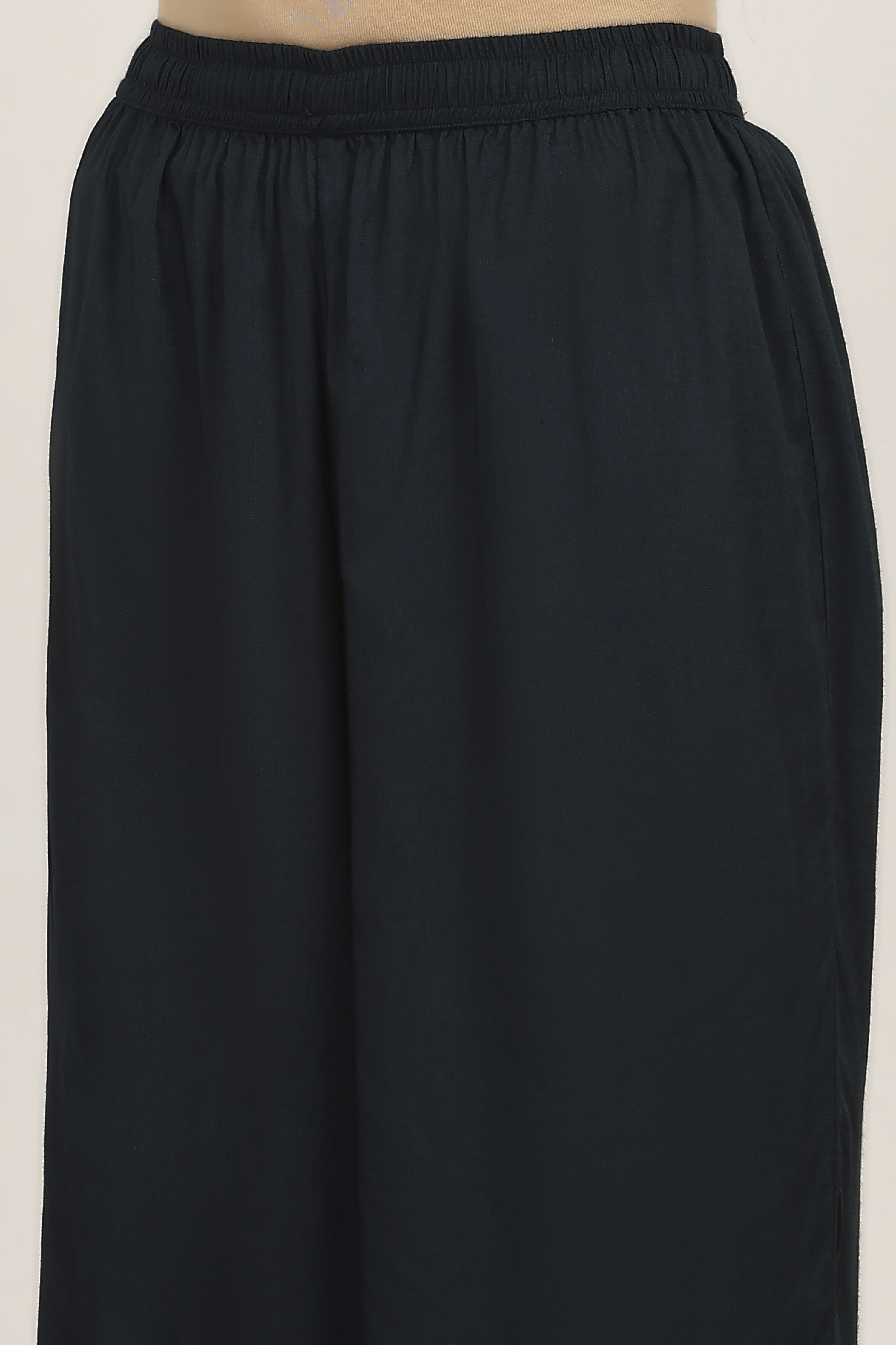 Pink Viscose Polyester Viscose Rayon Kurta Pants Set image number 2