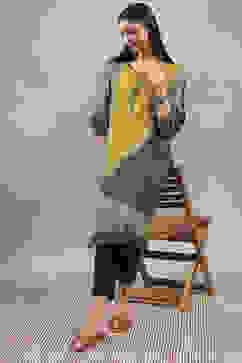 Green Printed Straight Kurta image number 0