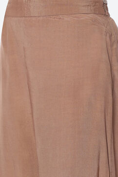 Beige LIVA Palazzo Pants image number 1