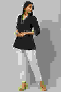 Black Rayon Indie Top image number 0