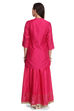 Pink Straight Poly Cotton Indie Top image number 5
