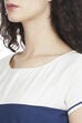 Indigo A Line Viscose Dress image number 1