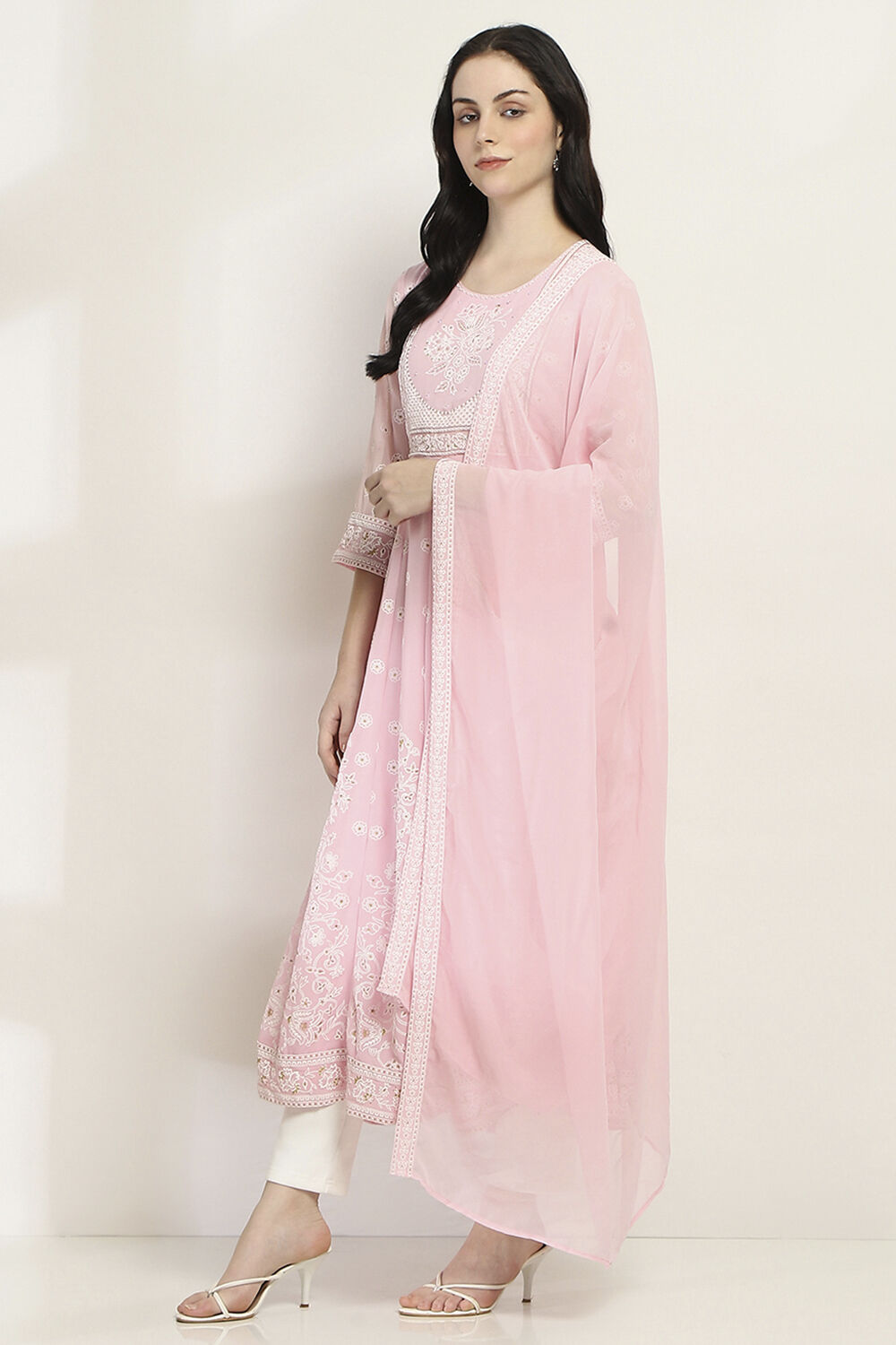 Pink  Dupatta image number 2