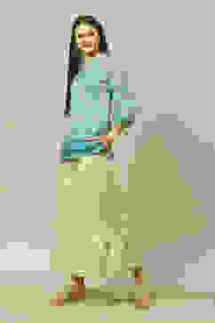 Off-White Printed Loose Fit Sharara image number 0