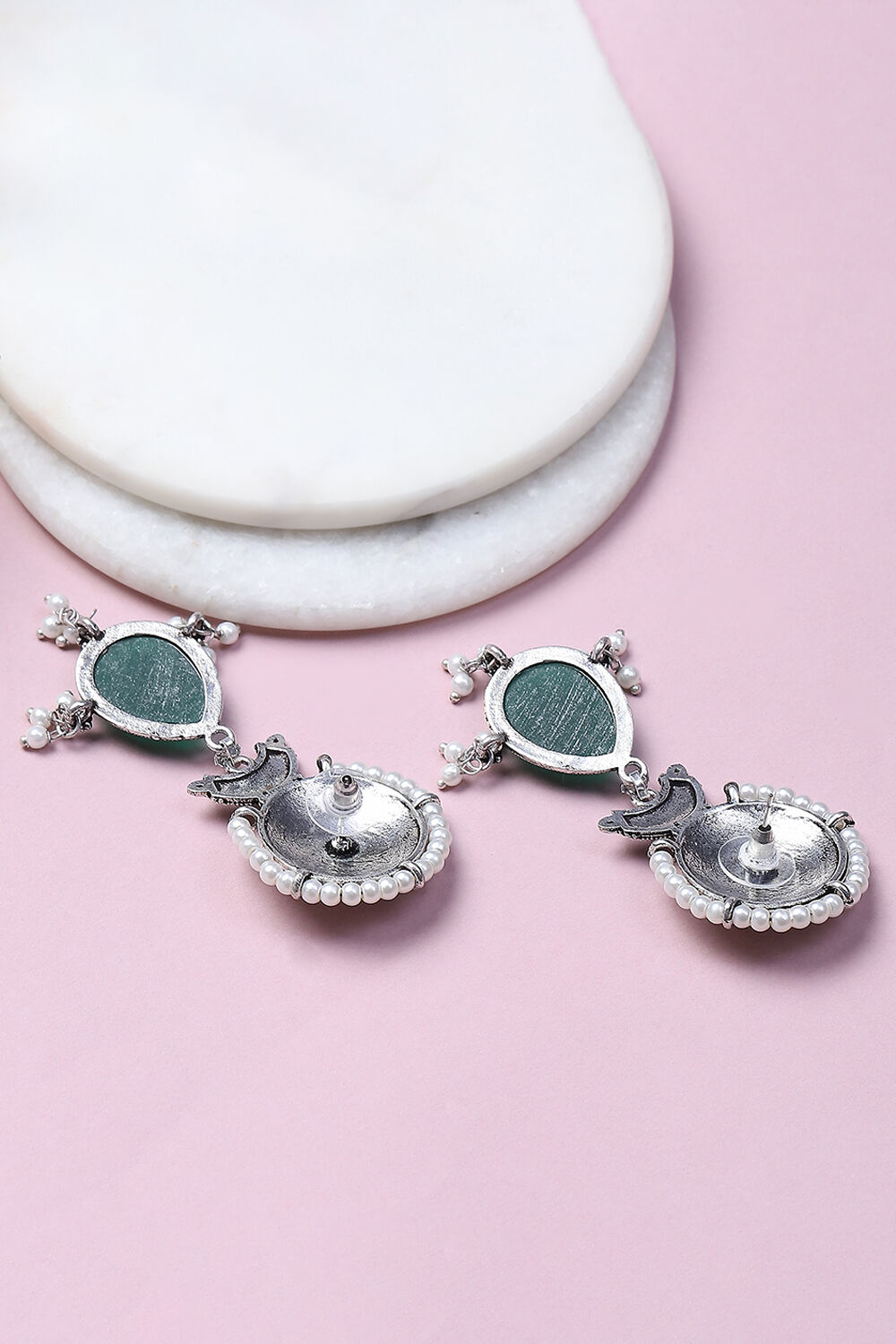 Green Alloy Drop & Danglers image number 2