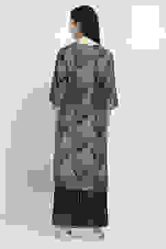 Green Viscose Blend Straight Suit Set image number 4