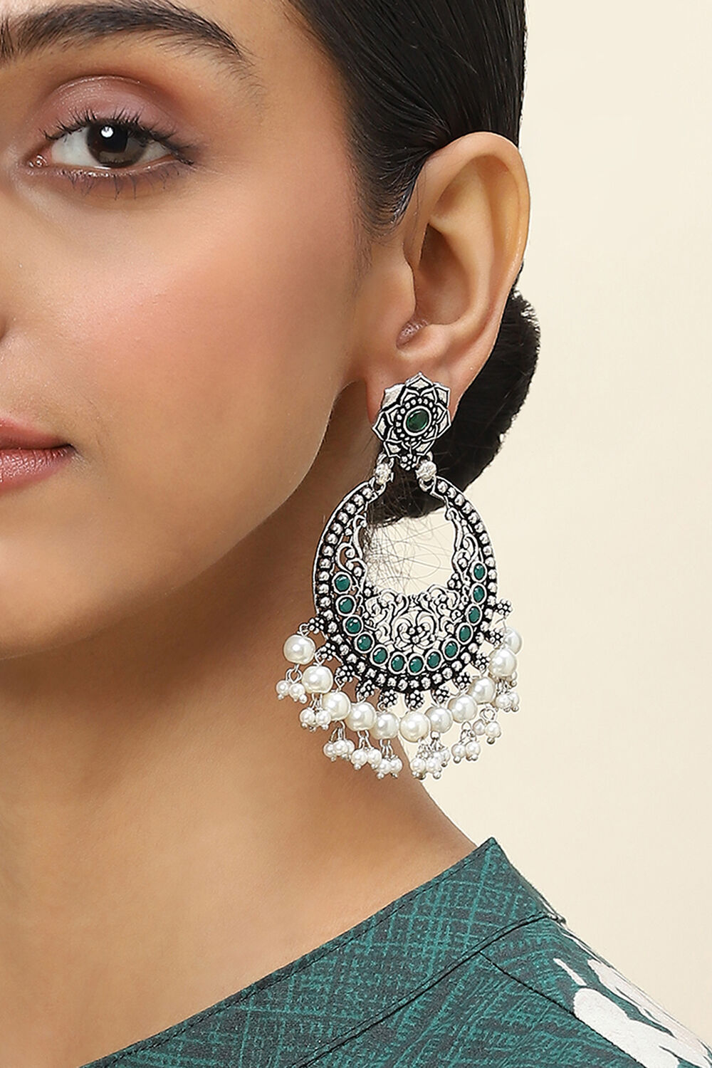 Green Alloy Chaandbalis image number 1