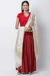 White Dupatta image number 0