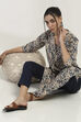 Blue Cotton Straight Kurta image number 0