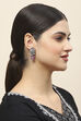 Oxid Pink Oxidised Alloy Earrings image number 3