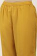 Yellow Viscose Polyester Kalidar Suit Sets image number 2