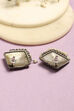 Oxidised Brass Earrings image number 2