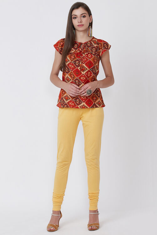 Rust Viscose Top image number 4