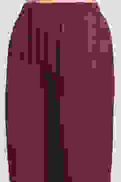 Wine Viscose Blend Printed Straight Kurta Pants Set image number 2