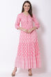 Pink Viscose Dress image number 0