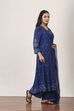 Blue Rayon Kalidar Suit Sets image number 5