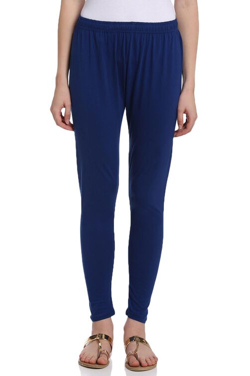 Buy Royal Blue Cotton Leggings (1N) for INR199.50