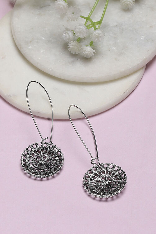 Pink Oxidize Alloy Danglers image number 2