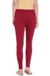 Maroon Cotton Leggings image number 4