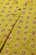 Lime Green LIVA Straight Printed Kurta image number 1