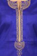 Blue Straight Polyester Kurta image number 4
