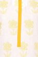 White Straight Cotton Kurta image number 1