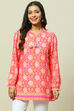 Pink Viscose Indie Top image number 5