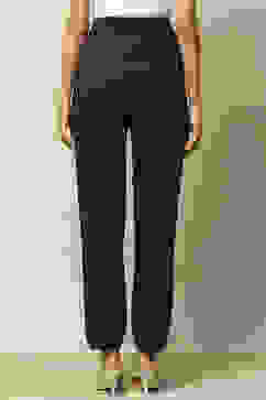 Navy Acrylic Regular Solid Legging image number 5