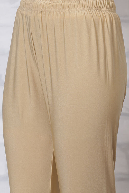 Gold Cotton Churidar image number 1