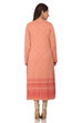 Peach Straight Poly Cotton Kurta image number 4