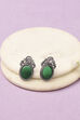 Apple Green Oxidised Alloy Earrings image number 0