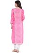White Rayon Straight Kurta image number 4