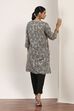 Beige Rayon Straight Kurtas image number 3