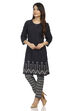 White Straight Cotton Kurta image number 3