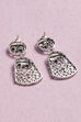 Oxidised Silver Alloy Earrings image number 2