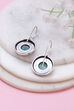 Mint Green Brass Drop & danglers image number 2
