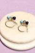 Blue Alloy Earrings