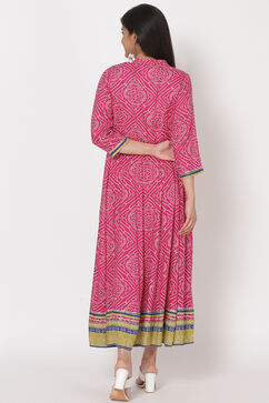 Phalsa Viscose And Rayon Kalidar Dress image number 5