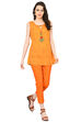Yellow Straight Viscose Indie Top image number 1