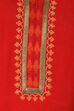 Red A-Line Rayon Kurta image number 5
