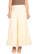 Off White Cotton Palazzo image number 0