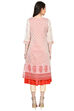 Ivory Straight Polyester Kurta image number 4