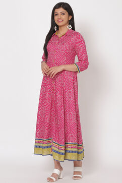 Phalsa Viscose And Rayon Kalidar Dress image number 2