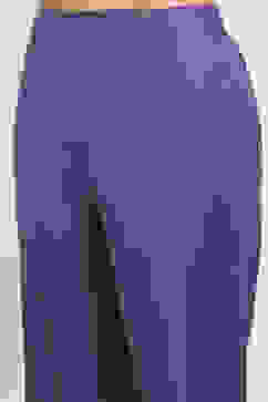 Purple Cotton Floral Straight Kurta Set image number 2