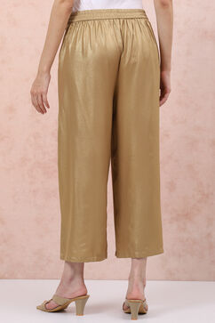 Gold Printed Palazzo image number 4